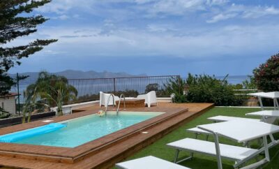 Villa Panorama del Golfo, private pool and bbq, Balestrate