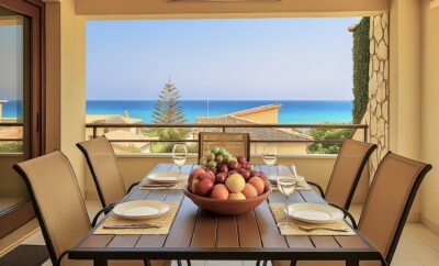 Appartamento Tirrénika, vista mare, 100 mt dalla spiaggia